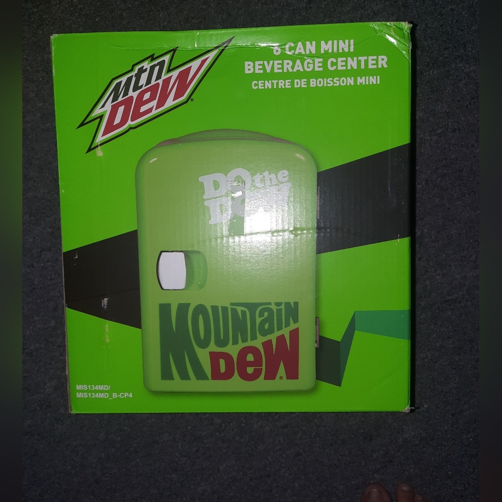 Mt dew 6 can mini fridge